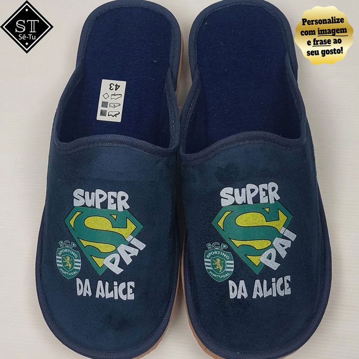 Chinelos Super Pai Símbolo Sporting